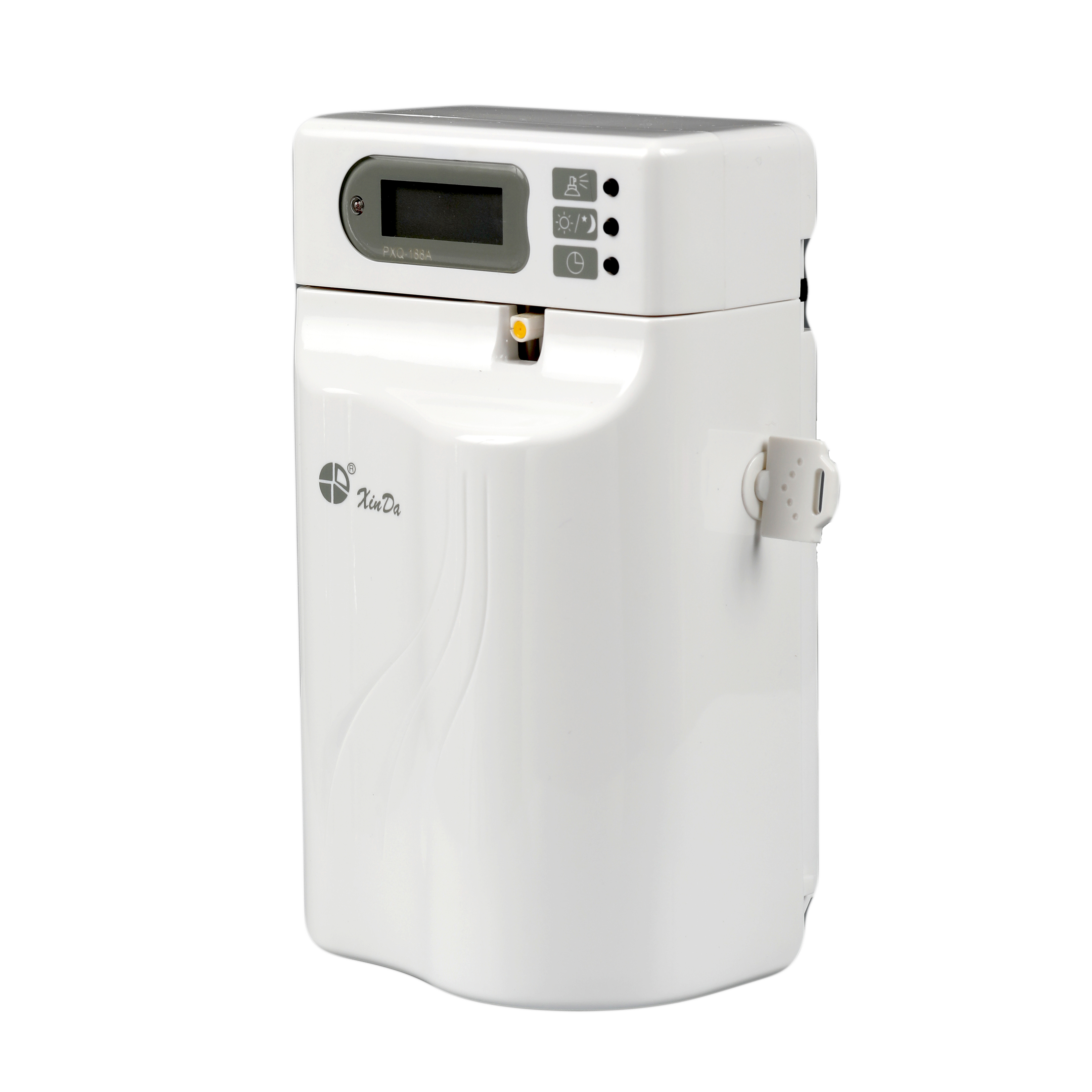 Xinda PXQ 188A Dispensador de aerosol de perfume automático Protección de bloqueo de llave Montado en la pared