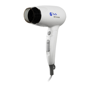 El XINDA RCY-118 19A Portal profesional personal y familiar Viaje Plegable ABS Secador de pelo blanco