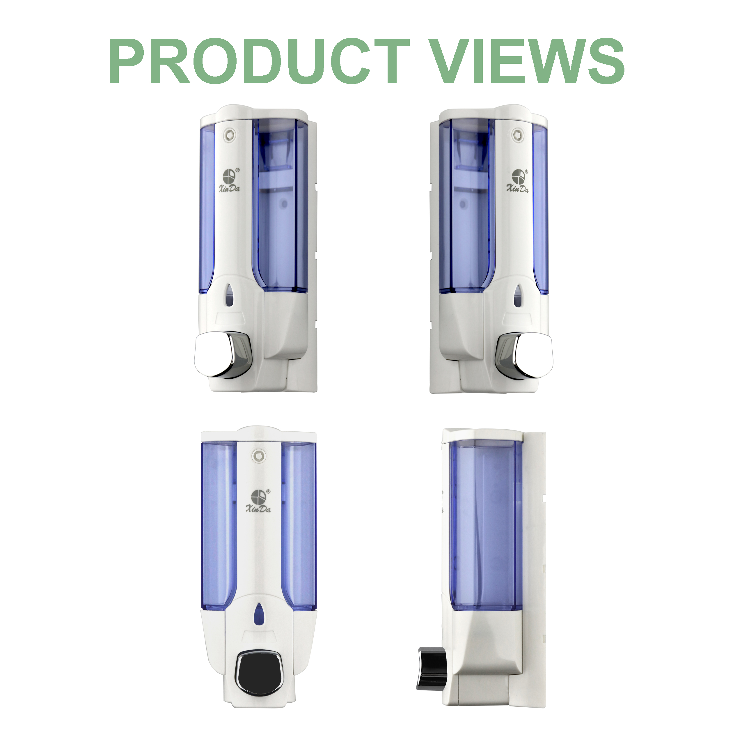 Dispensador automático de jabón líquido XinDa ZYQ138 con sensor inductivo para baño, dispensador de jabón para lavarse las manos