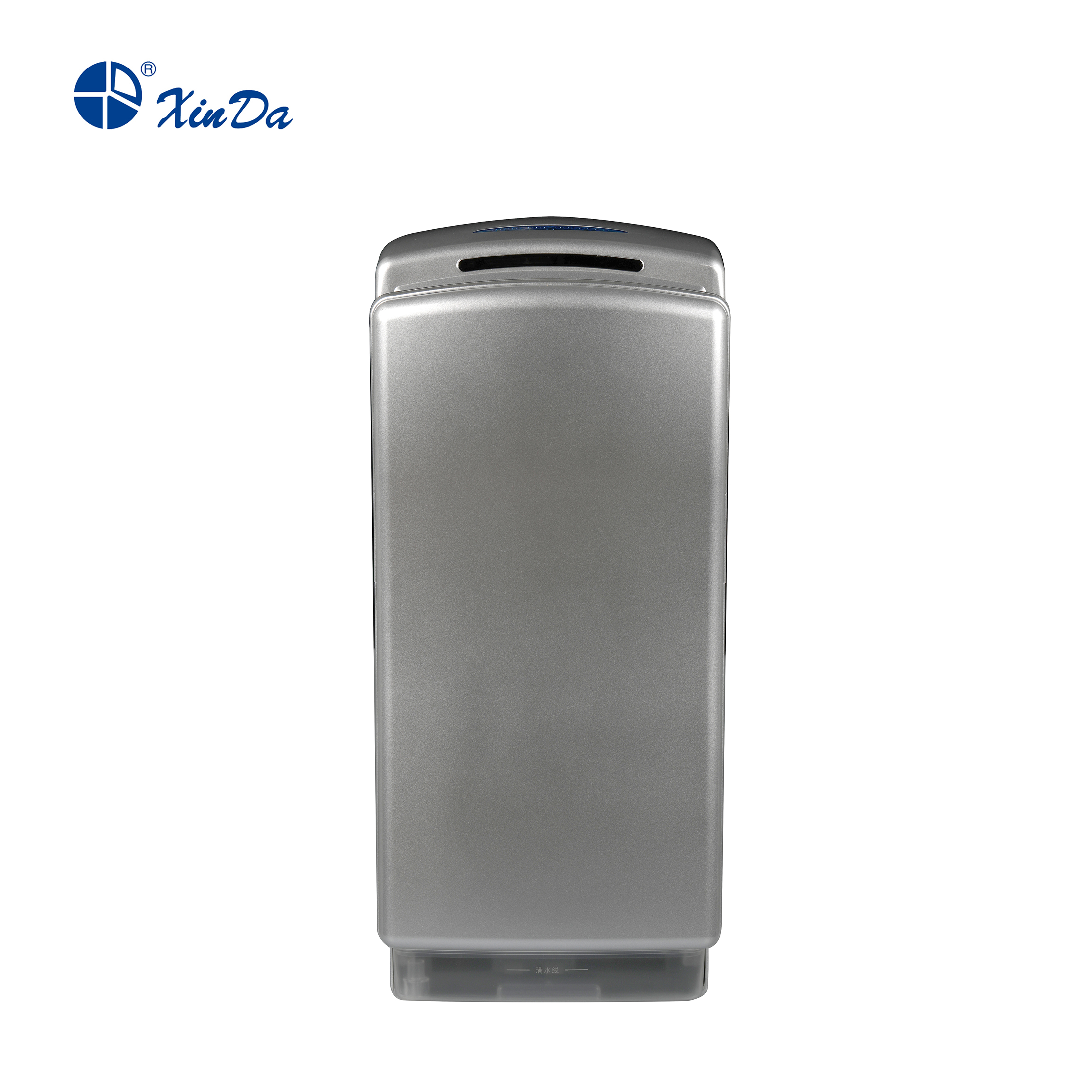El secador de manos con sensor de secador de aire de chorro de alta velocidad de acero inoxidable plateado XinDa GSQ80