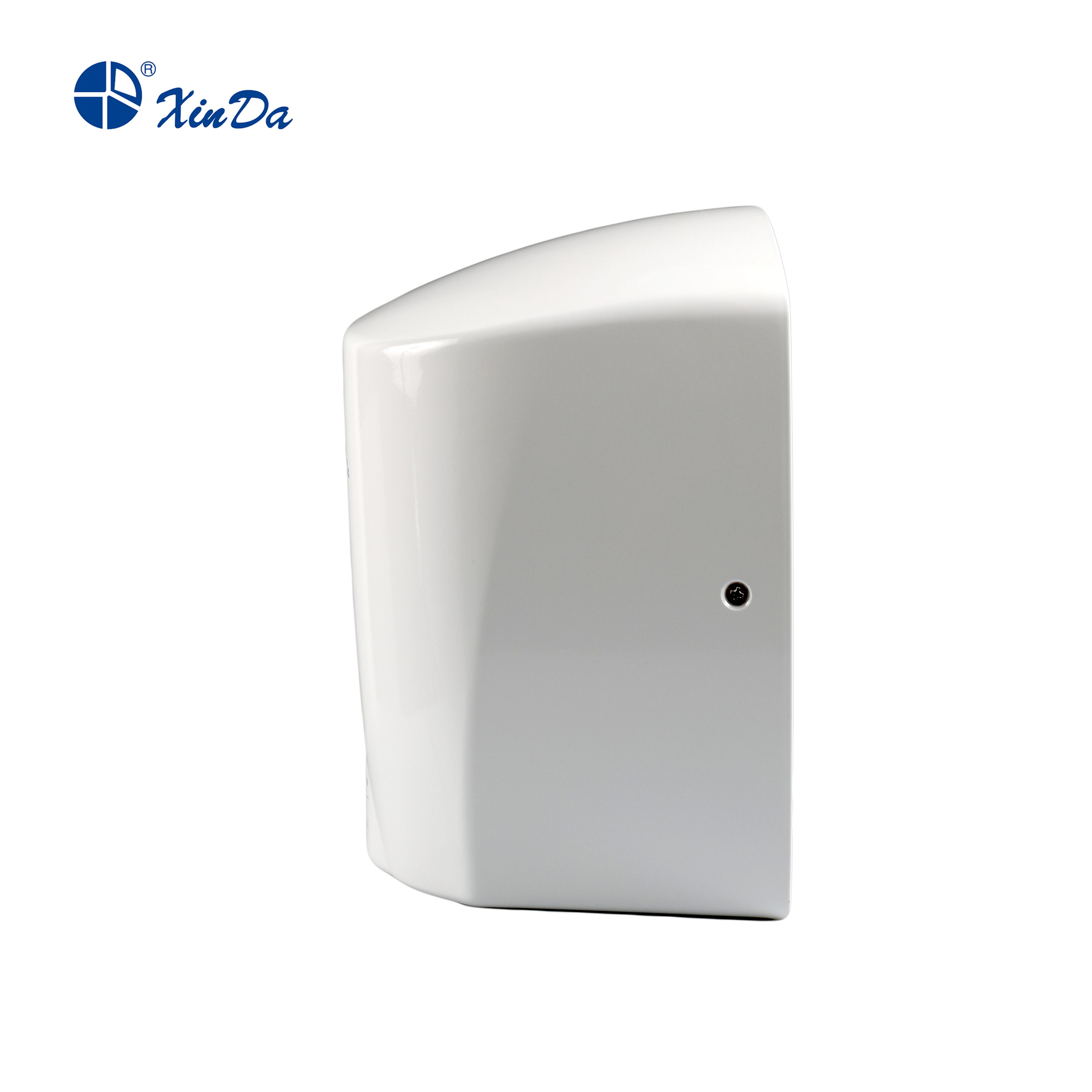 Secador de manos Elegante (blanco) Acero inoxidable Sensor de inducción infrarrojo automático Montado en la pared