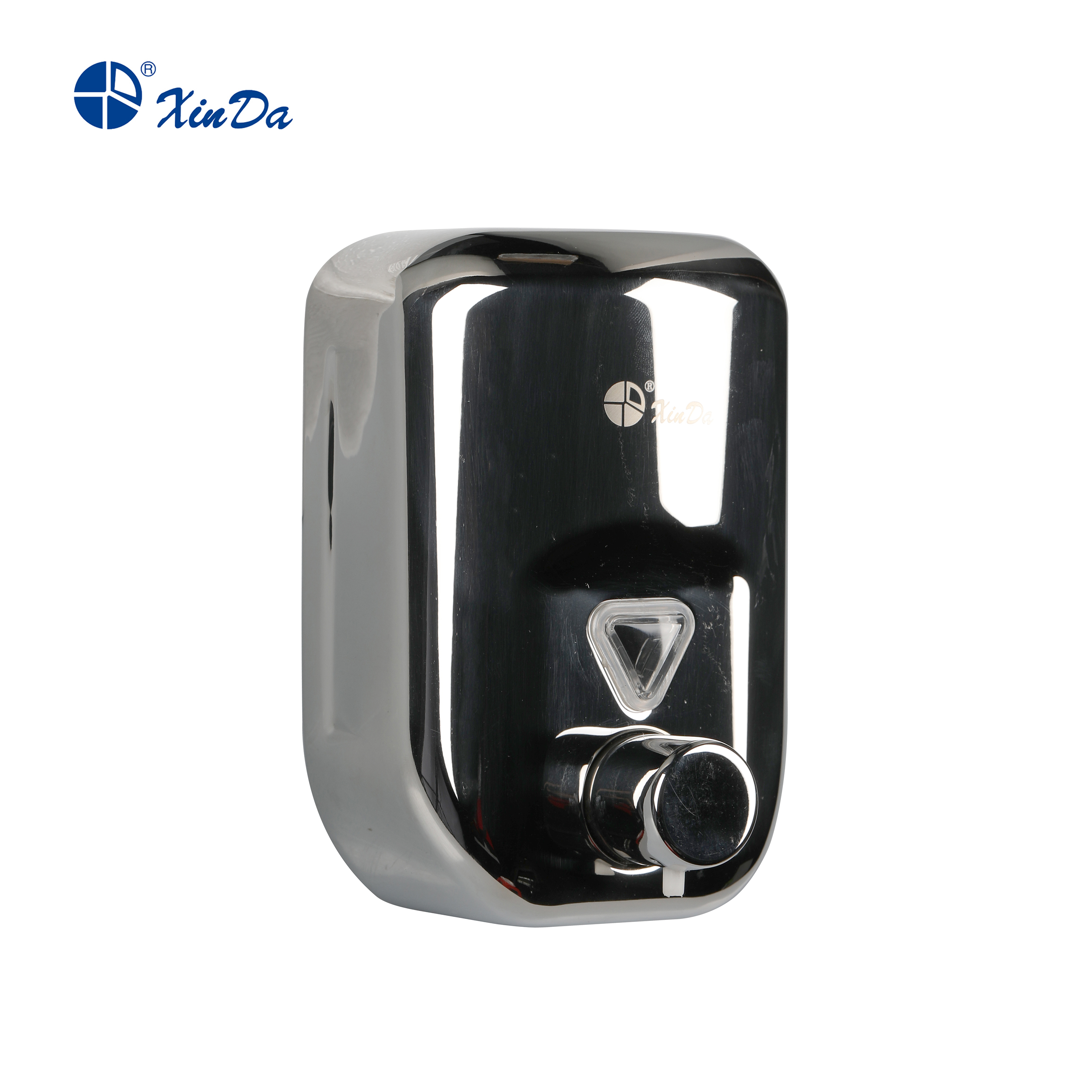 XinDa ZYQ82 Dispensador de jabón líquido para baño de hotel de acero inoxidable Dispensador de jabón líquido para baño de hotel personalizado