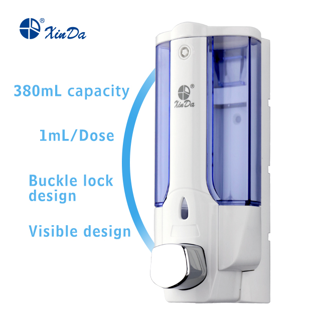 Dispensador automático de jabón líquido XinDa ZYQ138 con sensor inductivo para baño, dispensador de jabón para lavarse las manos