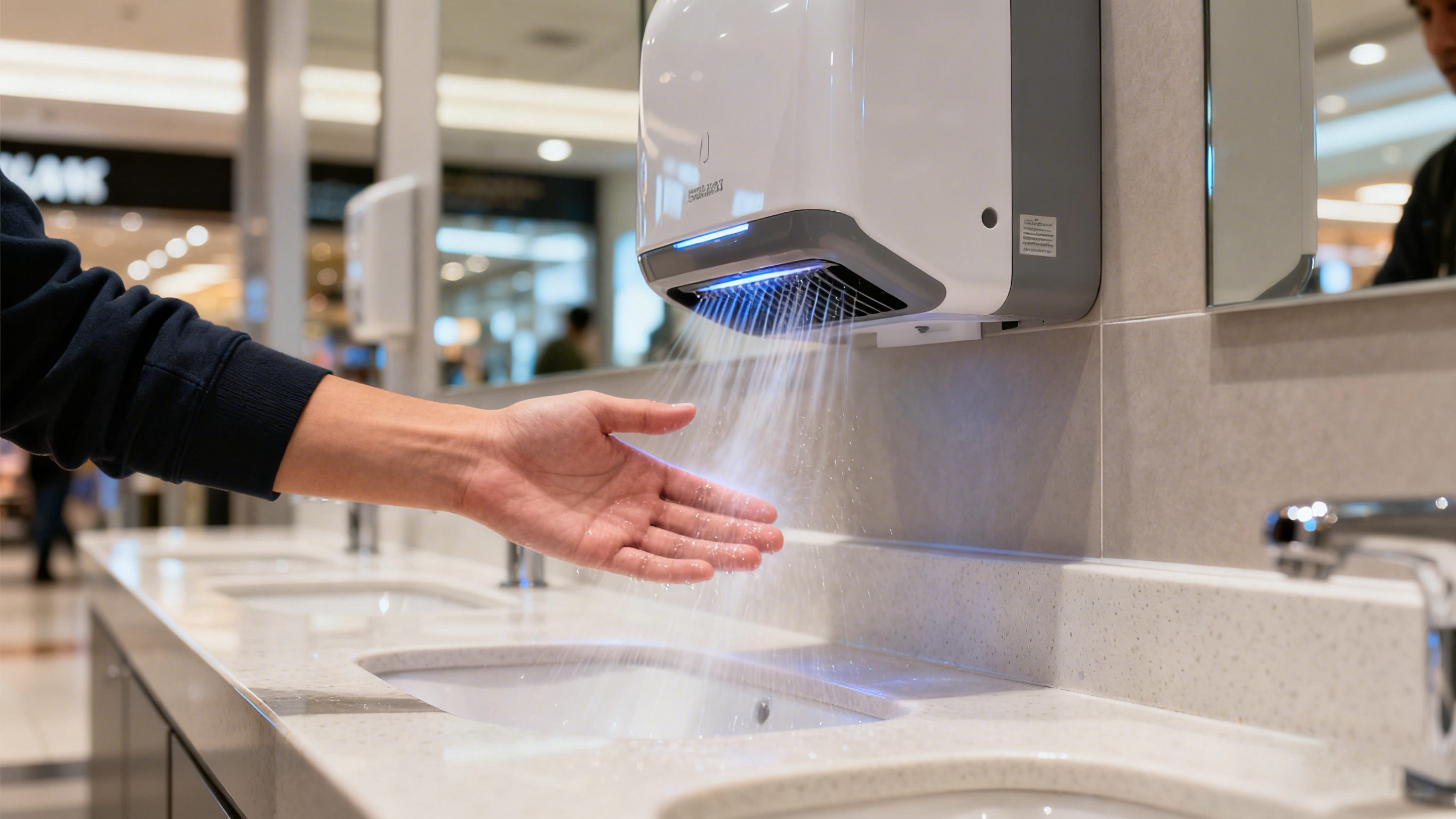 M&aacute;quina de secador de manos