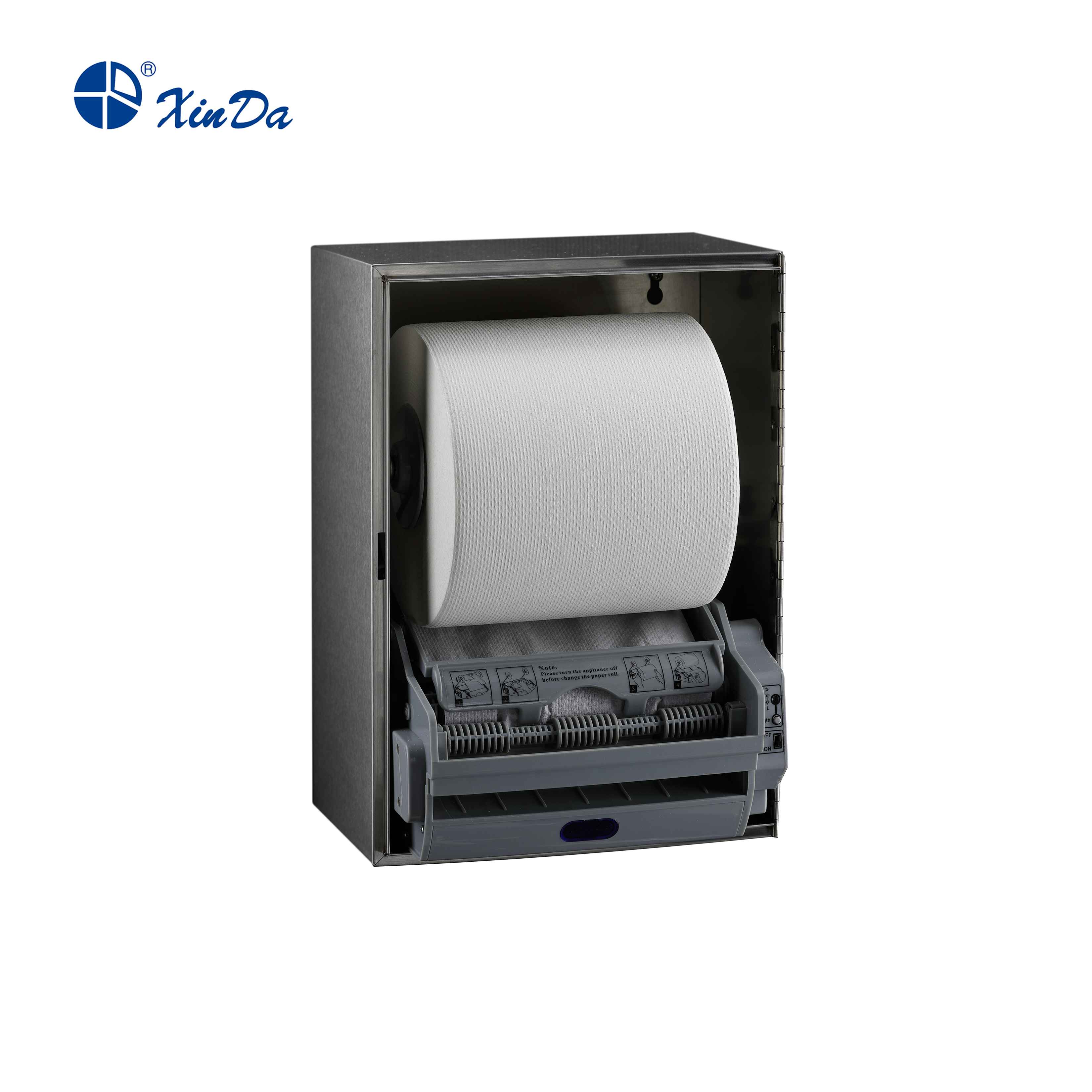Dispensador de toallas de papel de mano para cocina de inodoro XinDa CZQ20K, precio de fábrica, dispensador de papel Facial Manual