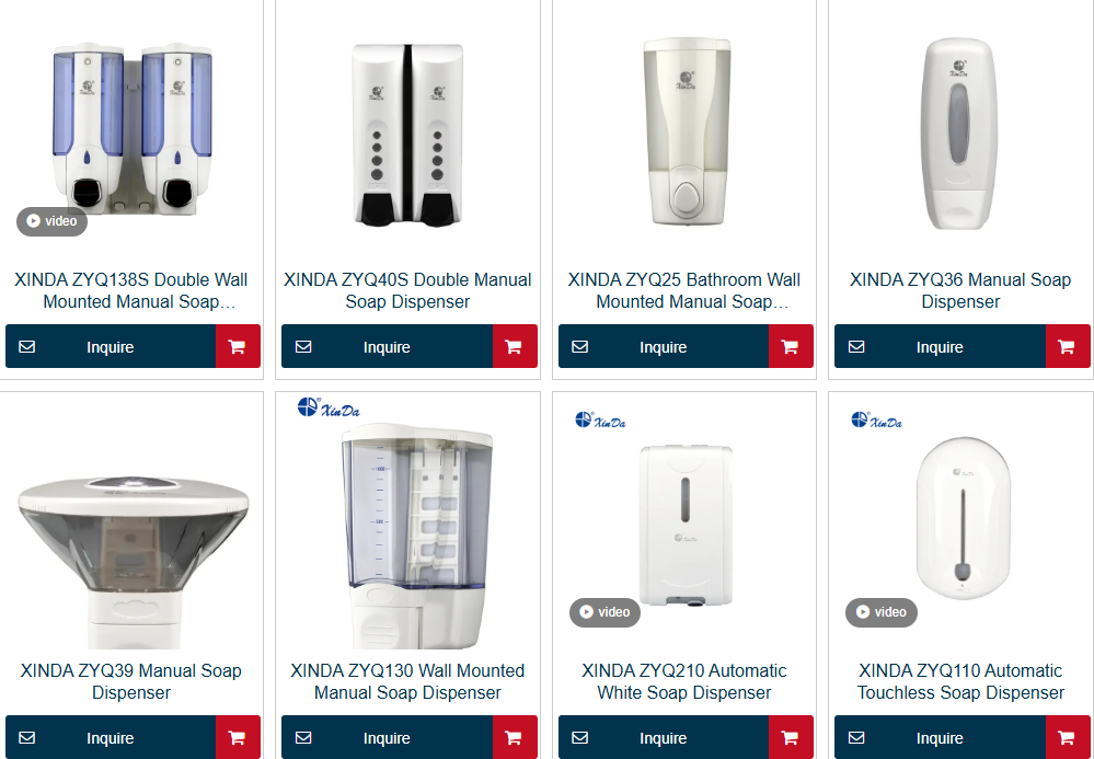 dispensador de jab&oacute;n chino