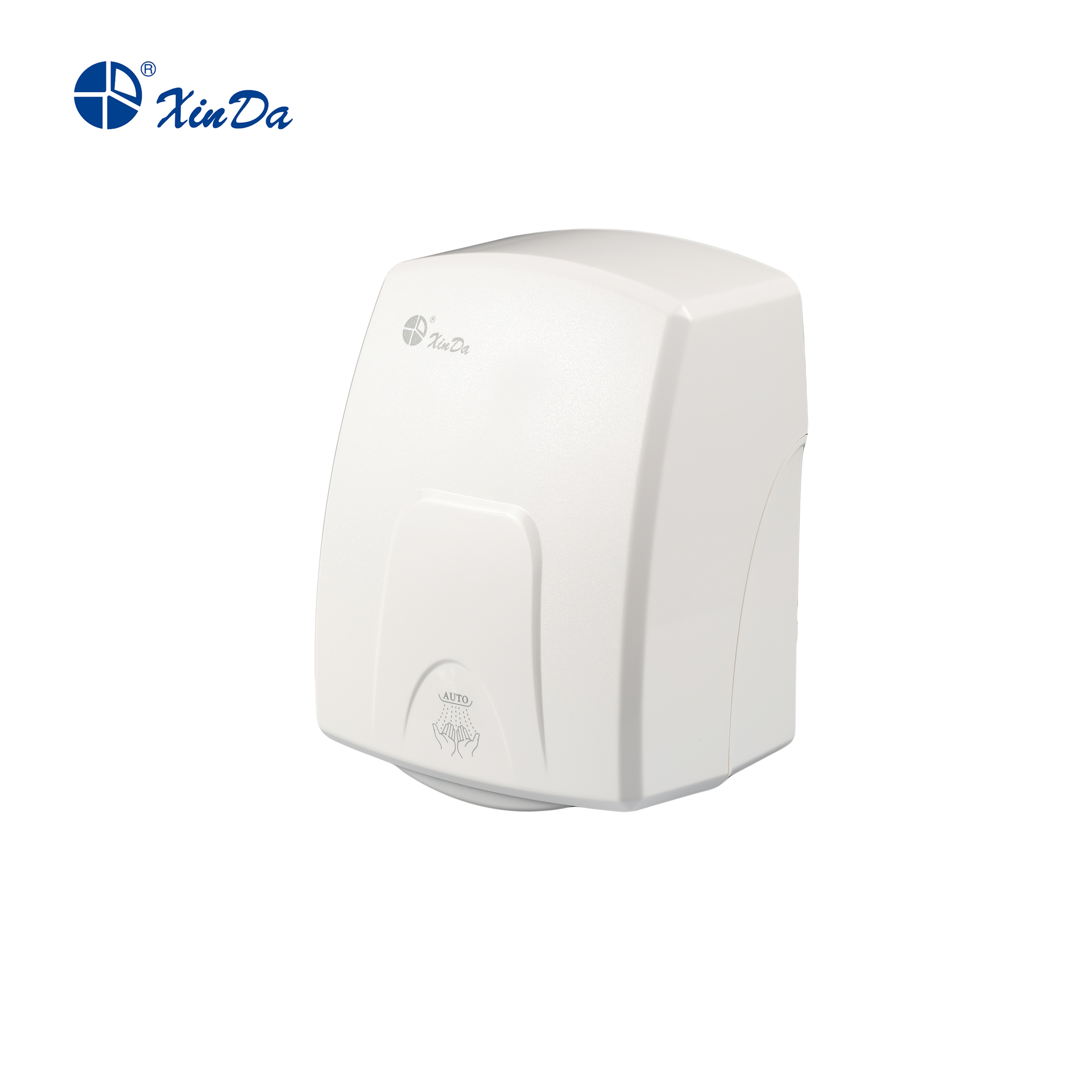 La fábrica XinDa GSQ150 vende secadores de manos automáticos de plástico ABS secador de manos de bajo ruido Secador de manos