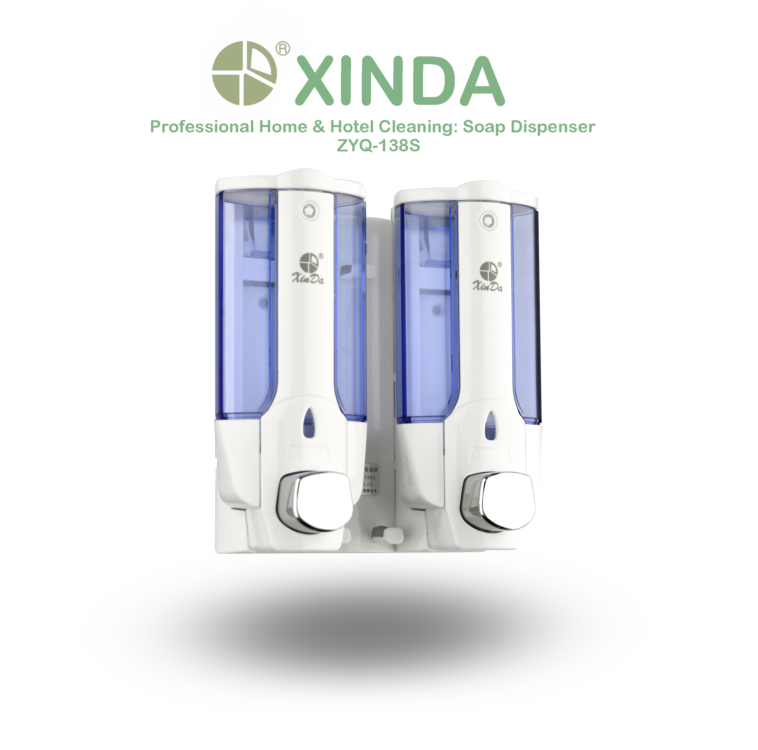 Dispensador automático de jabón líquido XinDa ZYQ138 con Sensor inductivo para baño, dispensador de jabón para lavarse las manos