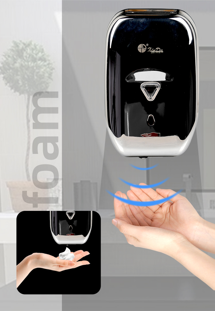 dispensador de jab&oacute;n de acero inoxidable