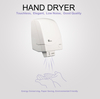 Secador de manos con luz ultravioleta de aire dual JET eléctrico automático de alta velocidad Secador de manos
